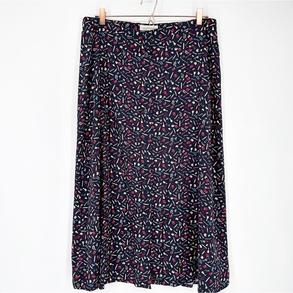 Teacher School ABC Print Skirt Size 12